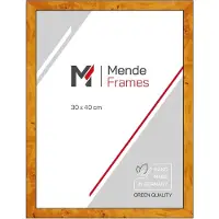 MendeFrames H14C Cadre en boisReproduction racine clair 25x38 cm Verre normal