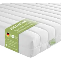 TB Furniture GmbH Matelas ergonomique en mousse froide à 7 zones | 90 x 200 cm | 12 cm | H2 & H3 | DREAMSTAR Simple Flex