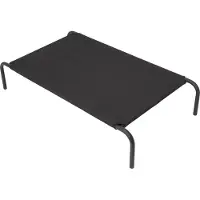 Stanis³aw Jurga Lit pour chien "Iron" 80×65 cm - avec cadre métallique & housse en codura | Pillowprim