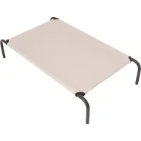 Stanis³aw Jurga Lit pour chien "Iron" 80×65 cm - avec cadre métallique & housse en codura | Pillowprim