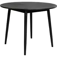 Zesso Nesthaus Table à manger Ø 120 cm Loes Noir