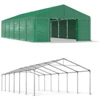 Das Company Entrepôt d'été Tente 6x12 Vert SUMMER MPE
