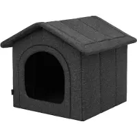 TexCorp Niche en tissu pliable pour chiens & chats (38x44x45 cm) | Coin pour chiens, aire de repos, chenil, refuge pour animaux, niche pour chiens | Doggy