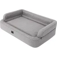 TexCorp Lit pour chien PARADISE ( 96x62 cm ) confortable canapé pour chien avec côtés hauts, housse amovible - Doggy