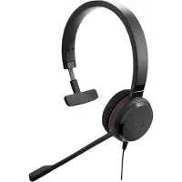 Jabra Evolve 30 II, filaire, bureau/centre d'appels, 150 - 7000 Hz, 142 g, casque, noir