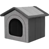 TexCorp Niche en tissu pliable pour chiens & chats - 32x38x38 cm - | Coin pour chiens, aire de repos, chenil, refuge pour animaux, niche pour chiens, niche pour animaux domestiques | Doggy