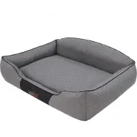 TexCorp Lit pour chien "Royal" L 65×50 cm - imperméable, housse amovible, robuste | Matelas pour chien Canapé pour chien Canapé pour chien | Doggy