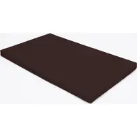 TexCorp Matelas souple pour chien, canapé confortable pour chien - coussin pour chien, corbeille pour chien et lit pour animal en marron 81x50 cm