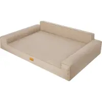 TexCorp Lit pour chien "Glamour Ekolen" XL : 98x66 cm | Coussin pour chien, corbeille pour chien, animal domestique, couchage, meuble pour chien | Doggy