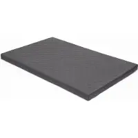 Stanislaw Jurga Matelas pour chiens Canapé pour chiens Coussin pour chiens Matelas Corbeille pour chiens Lit Lit pour animaux Doux Lit pour animaux Coussin XXL - 103 x 63 cm Graphite