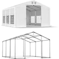 Das Company Tente saisonnière 5x6 Blanc WINTER ISD