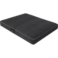 TexCorp Lit pour chien canapé pour chien - Lit confortable avec coussin pour chien, panier pour chien hundecouch 110x90 cm