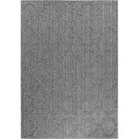 Ayyildiz Hali Ayyildiz | Tapis d'extérieur Patara - 160 cm x 230 cm - Gris - Durable et Élégant - Design Marocain