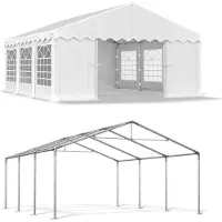 Das Company Tente d'été 6x6 Blanc SUMMER IPE