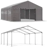 Das Company Entrepôt d'été Tente 4x6 Gris SUMMER MPE