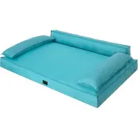 TexCorp Lit pour chien "Doggy Champion" L : 78x54 cm | Matelas pour chien, canapé pour chien, pour petits et grands chiens, coussin pour chien, panier pour chien | Doggy