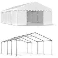 Das Company Été Magazine Tente 5x8 Blanc SUMMER MPE