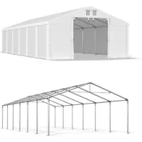 Das Company Été Magazine Tente 5x12 Blanc SUMMER MSD