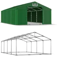 Das Company Été Magazine Tente 5x8 Vert SUMMER PLUS MSD