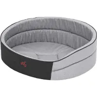 TexCorp Lit pour chien Lit Accessoires pour chiens Matelas pour chien Couchage pour chien Corbeille pour chien Canapé Coussin pour chien Canapé Doggybed Lieu de repos Niche pour chien 58x43 cm