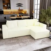 Besilio Canapé d'angle avec fonction sommeil Majorka L - Canapé 280 cm avec coffre de lit, Canapé d'angle en L, Canapé-lit Garniture - Cremig & Poso 38
