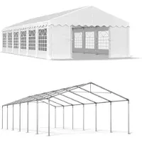 Das Company Tente d'été 6x12 Blanc SUMMER IPE