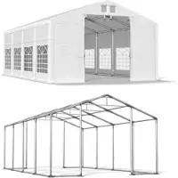 Das Company 6x8 Parti blanc Tente WINTER ISD
