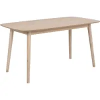 Zesso Smuk Table à manger 150 cm Elain Chêne clair