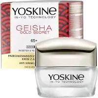 Yoskine Geisha Gold Secret 65+ Crème de Jour & Nuit Anti-Rides Raffermissante à l'Algue Nori 50ml