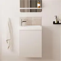 MOB-IN Meuble lave-mains LISA suspendu 41 cm