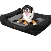 TexCorp Lit pour chien "Puffy" - XXL : 114x84 cm | Lit pour chien, Canapé pour chien, Corbeille pour chien, Matelas pour chien, Canapé pour chien | Doggy