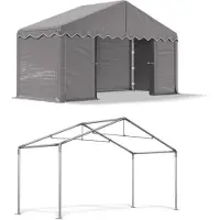 Das Company Entrepôt d'été Tente 3x2 Gris SUMMER MPE