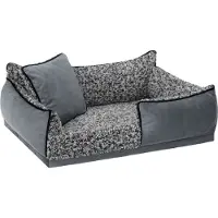 TexCorp Lit pour chien "Porto" XL : 80x60 cm | Matelas pour chien, canapé pour chien, pour petits et moyens chiens, coussin pour chien, panier pour chien | Doggy