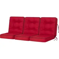 Stanislaw Jurga HOBBYGARDEN Coussin de balançoire Venus Coussin de banc Garden Coussin de balançoire Coussins de balançoire Coussins de balançoire Hollywood Balançoire Banc Rouge 150 cm