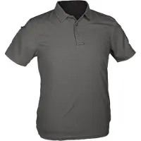 Mil-Tec Poloshirt Tactical Quickdry gris urbain : XXL