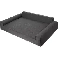 TexCorp Lit pour chien "Glamour" ( L : 80x55 cm ) canapé élégant, imperméable, housse amovible - Doggy