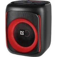Office Defender BOOMER 50 Bluetooth 50W MP3/FM/SD/USB/AUX/TWS/LED/MIC enceinte KARAOKE noir