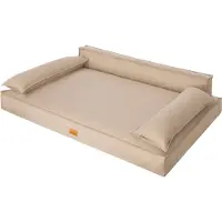 TexCorp Lit pour chien "Doggy Champion" XL : 99x66 cm | Matelas pour chien, canapé pour chien, pour petits et grands chiens, coussin pour chien, panier pour chien | Doggy