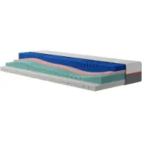 Silver Crown by Brinkhaus matelas en mousse froide 7 zones | 100 x 200 cm | 25 cm d'épaisseur | moyennement ferme | SILVERCROWN Motion 3