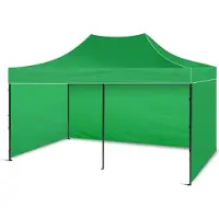 BDW Pavillon, Tente, Tente de réception pour jardin, terrasse, foire - Pavillon, Vert