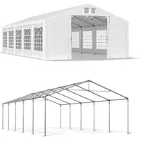 Das Company Tente d'été 5x10 Blanc SUMMER ISD