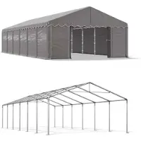 Das Company Été Magazine Tente 5x12 Gris SUMMER MPE