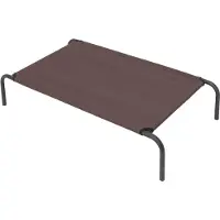 Stanis³aw Jurga Lit pour chien "Iron" 100×55 cm - avec cadre métallique & housse en codura | Pillowprim