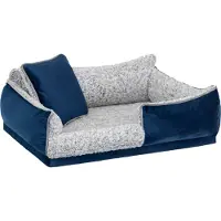 TexCorp Lit pour chien "Porto" S : 45x32 cm | Matelas pour chien, canapé pour chien, pour petits et moyens chiens, coussin pour chien, panier pour chien | Doggy