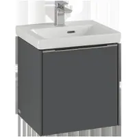 Villeroy & Boch Subway 3.0 armoire sous lavabo, 1 porte butée à droite, 423x429x378mm, C58201AF