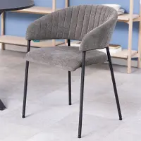 Zesso Smuk Chaise de salle à manger Hailey Gris