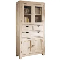 MASSIVMOEBEL24.DE MASSIVMOEBEL24 | Buffet 90x40 Acacia blanchi Blanc NATURE WHITE #61