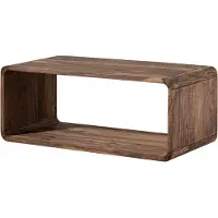 MASSIVMOEBEL24.DE MASSIVMOEBEL24 | Table basse 100x50 Palissandre huilé Brun LOUNGE COLLECTION #03