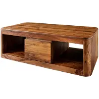 MASSIVMOEBEL24.DE MASSIVMOEBEL24 | Table basse 118x65 Palissandre ciré Noisette TORONTO #252