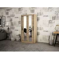 Minio Armoire 120 cm POLE Chêne Sonoma